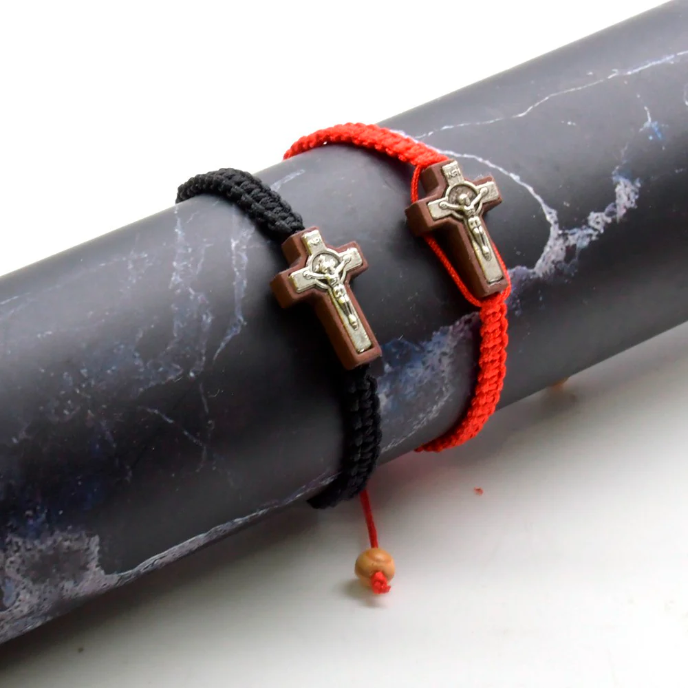 Amen Artisan Adjustable Braided Cross - Image 2