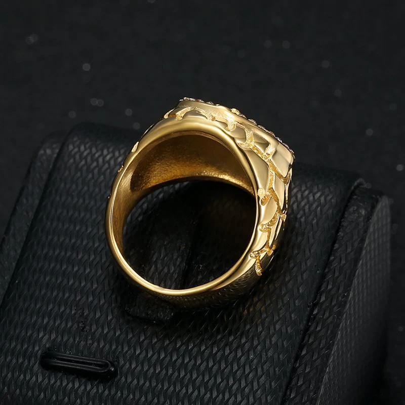 Amen Artisan Diamond Cross Christ Ring - Image 12