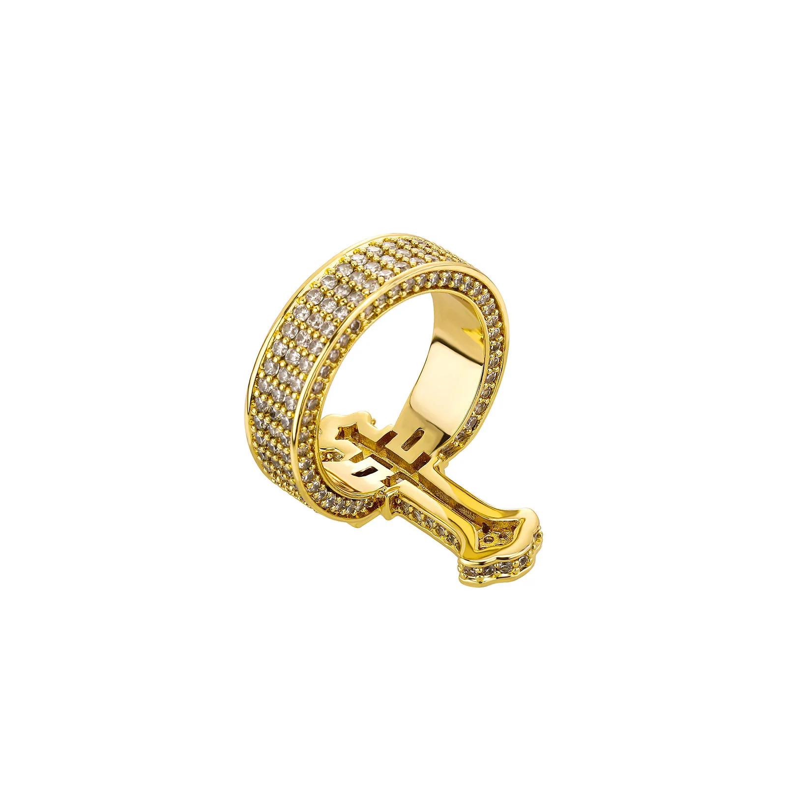 Amen Artisan Diamond Cross Christ Ring - Image 4