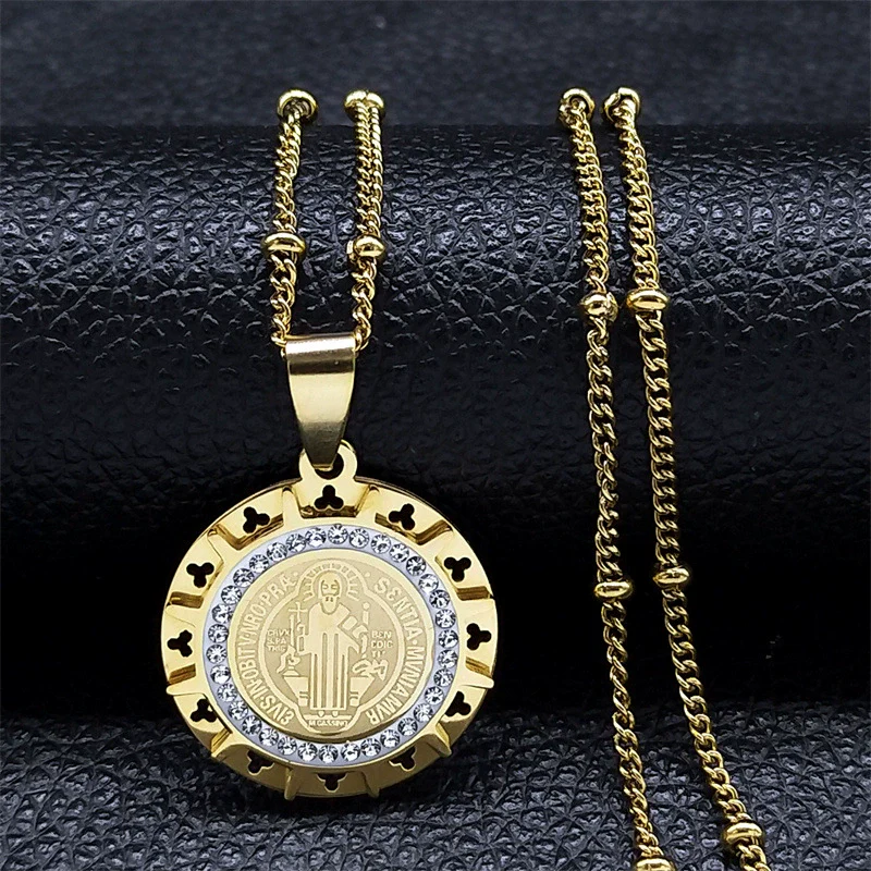 Amen Artisan Saint Benedict Medal Pendant
