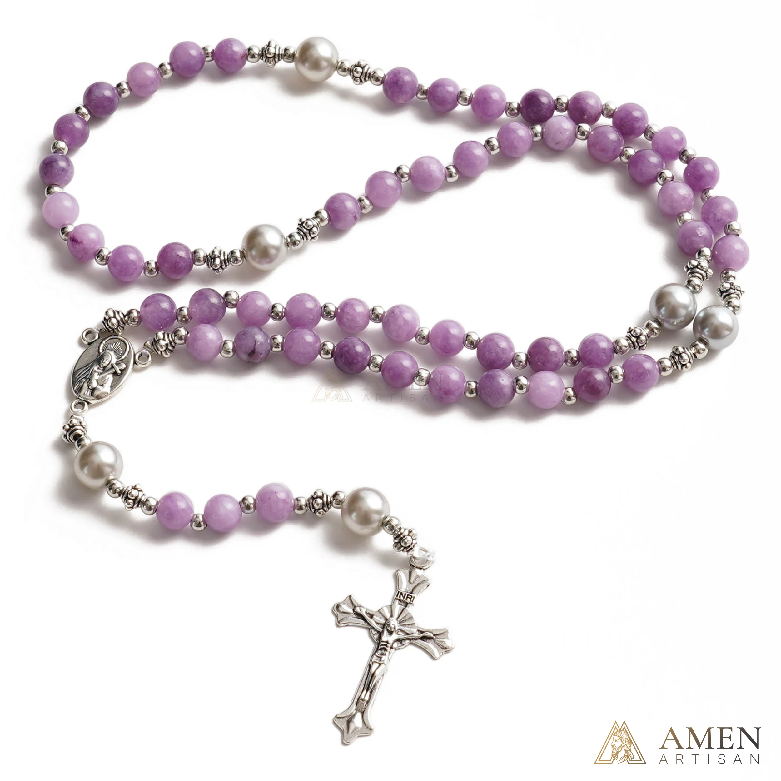 Amethyst Rosary - Image 3