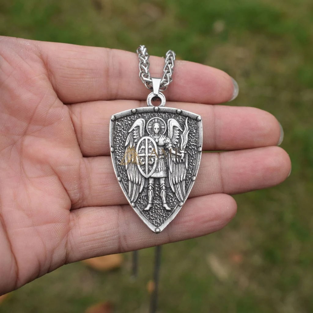 Archangel Michael Necklace Amen Artisan - Image 4