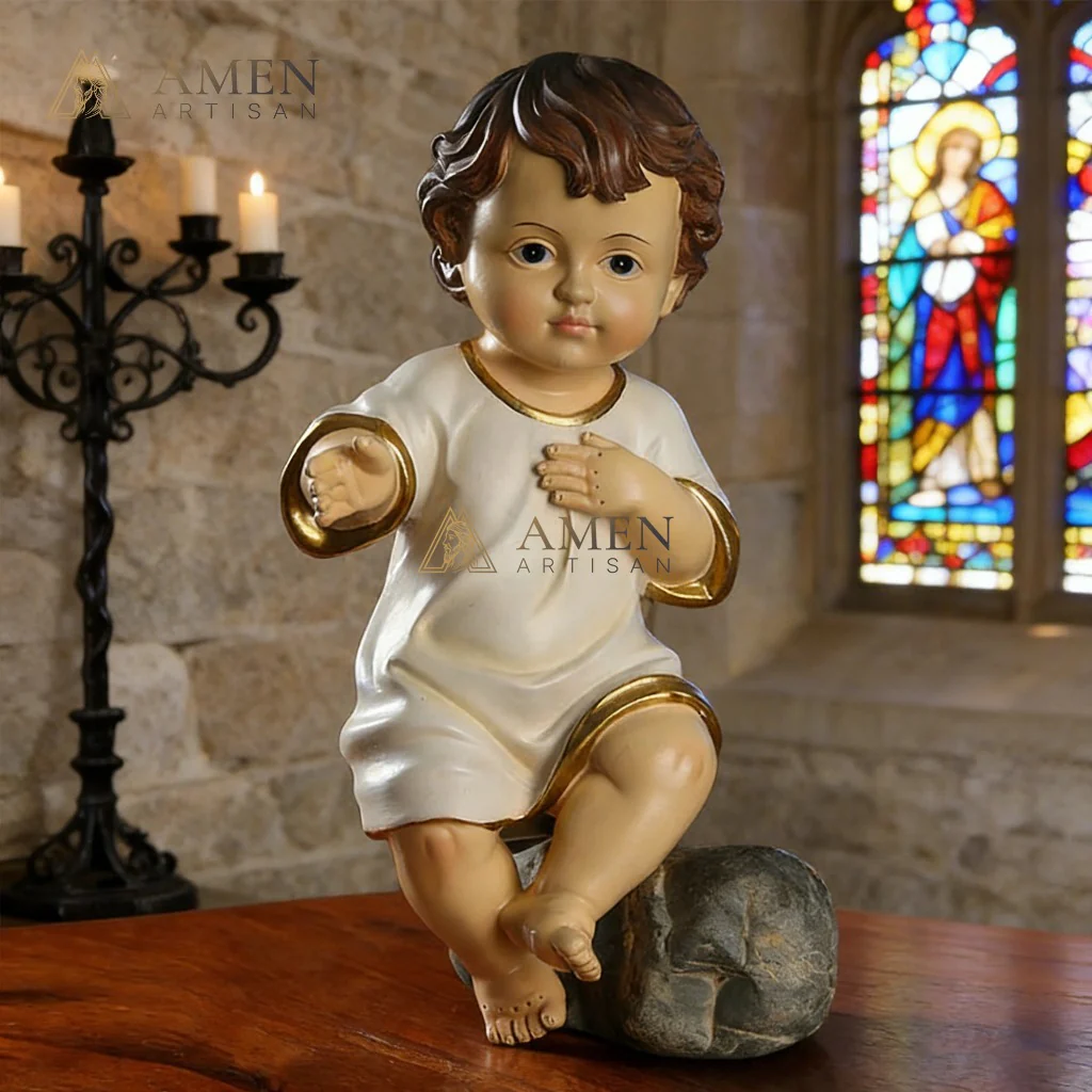 【Deal Today】Christ Child Statue |  Amen Artisan - Image 4