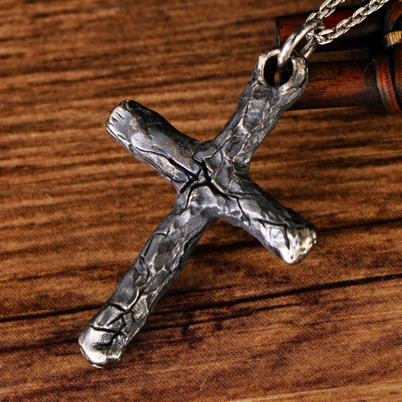 Cracked Cross Pendant Amen Artisan - Image 3
