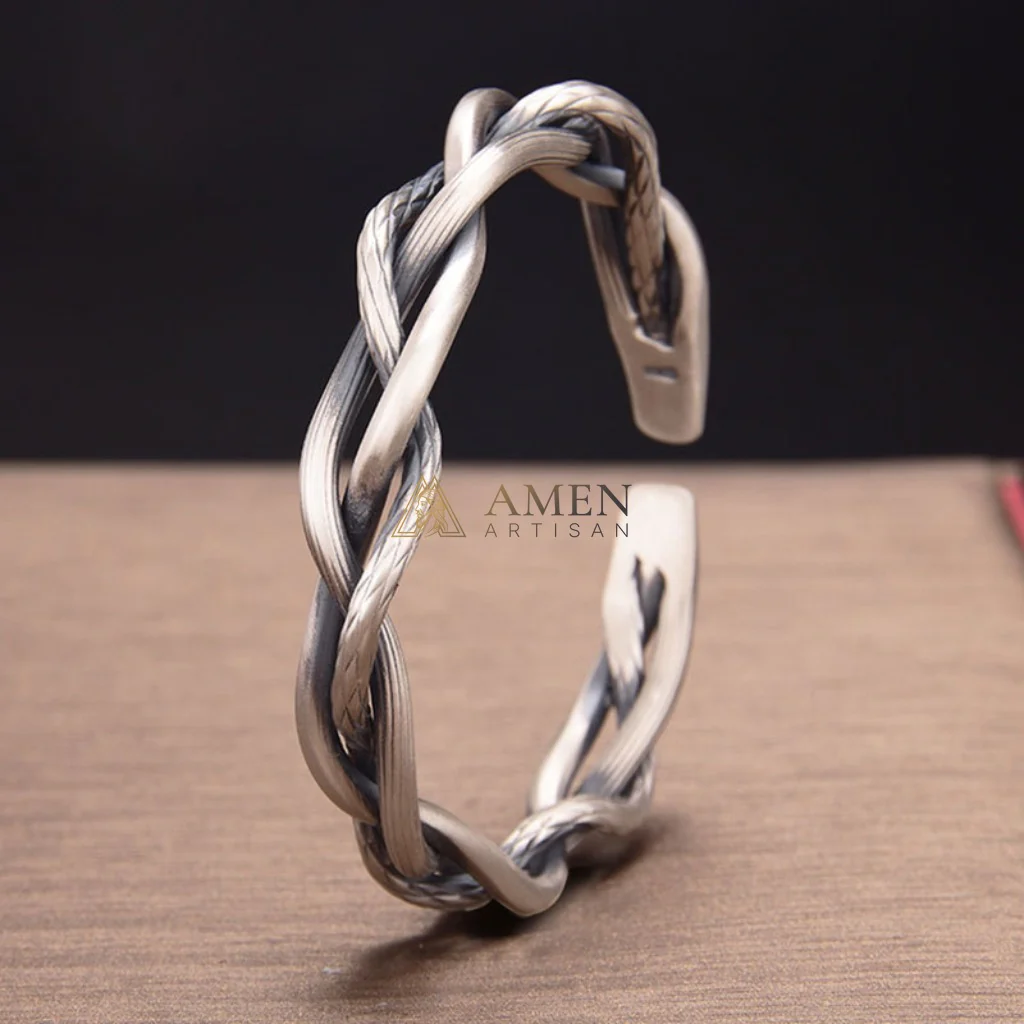 Crown of Thorns Bracelet Amen Artisan - Image 3