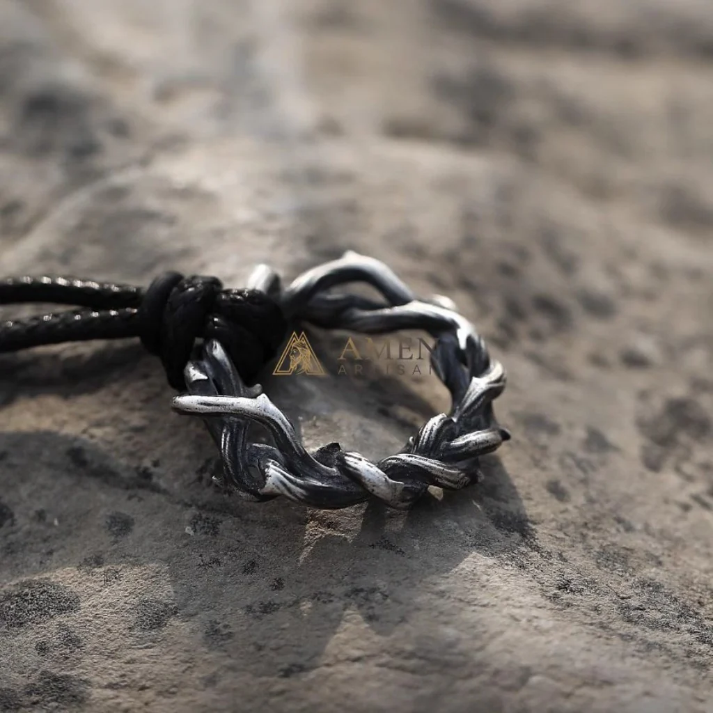 Crown of Thorns Pendant Amen Artisan - Image 3