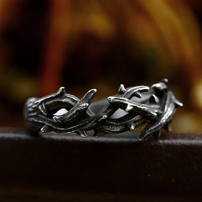 Crown of Thorns Ring Amen Artisan - Image 3