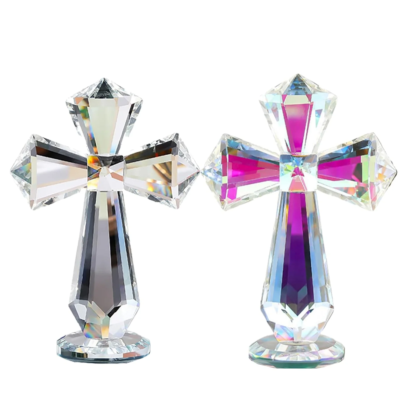 Crystal Cross Figurine Amen Artisan - Image 10