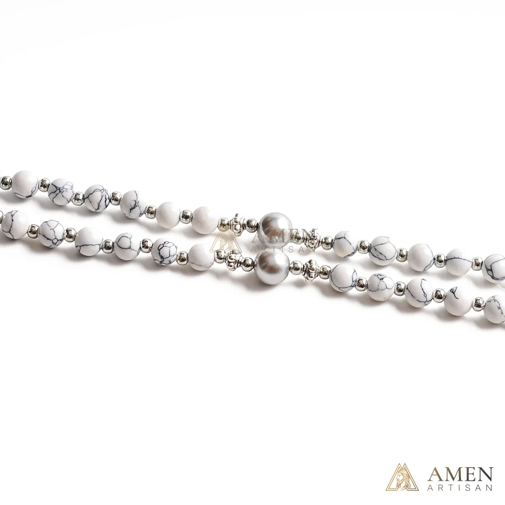 【Deal Today】Howlite Rosary - Image 3