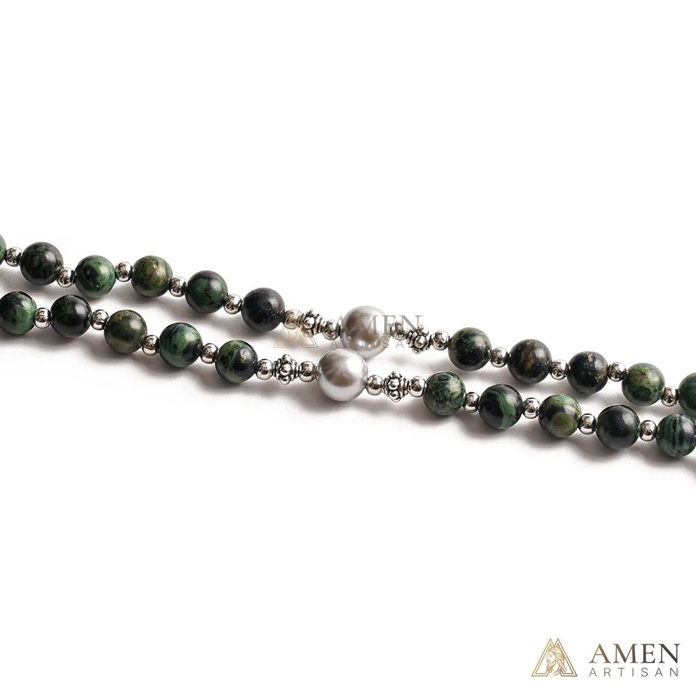 【Deal Today】Kambamba Jasper Rosary - Image 3