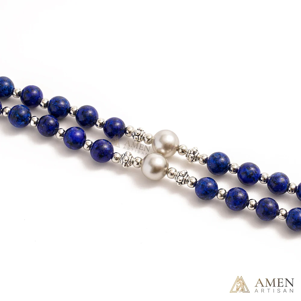 【Deal Today】Lapis Lazuli Rosary - Image 3