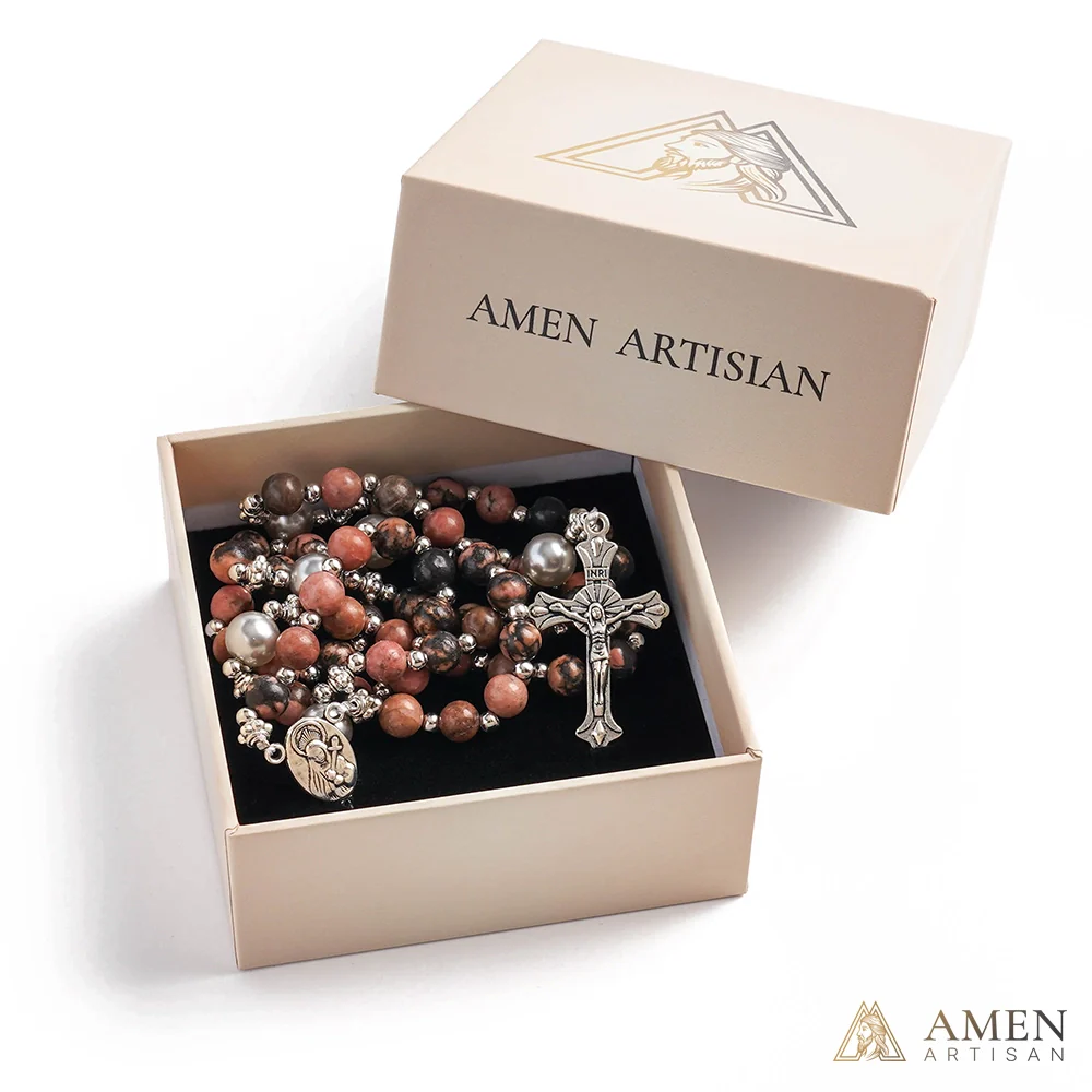 【Deal Today】Rhodonite Rosary - Image 4