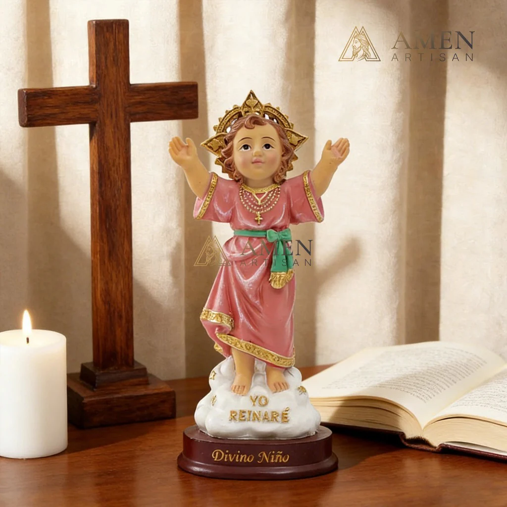 Divino Niño Statue Amen Artisan - Image 4