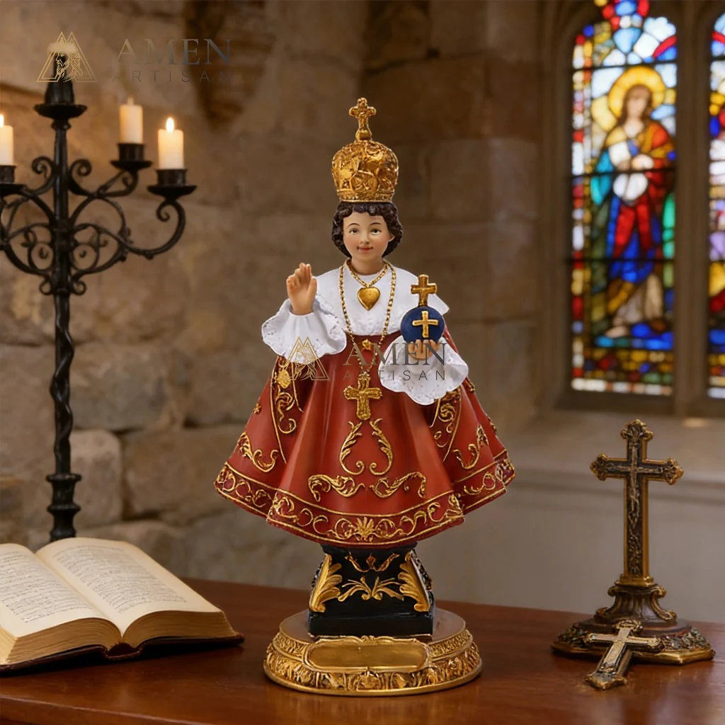 Divino Niño (King of the Eucharist) Statue Amen Artisan - Image 3