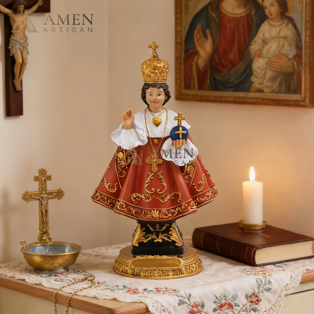 Divino Niño (King of the Eucharist) Statue Amen Artisan - Image 4