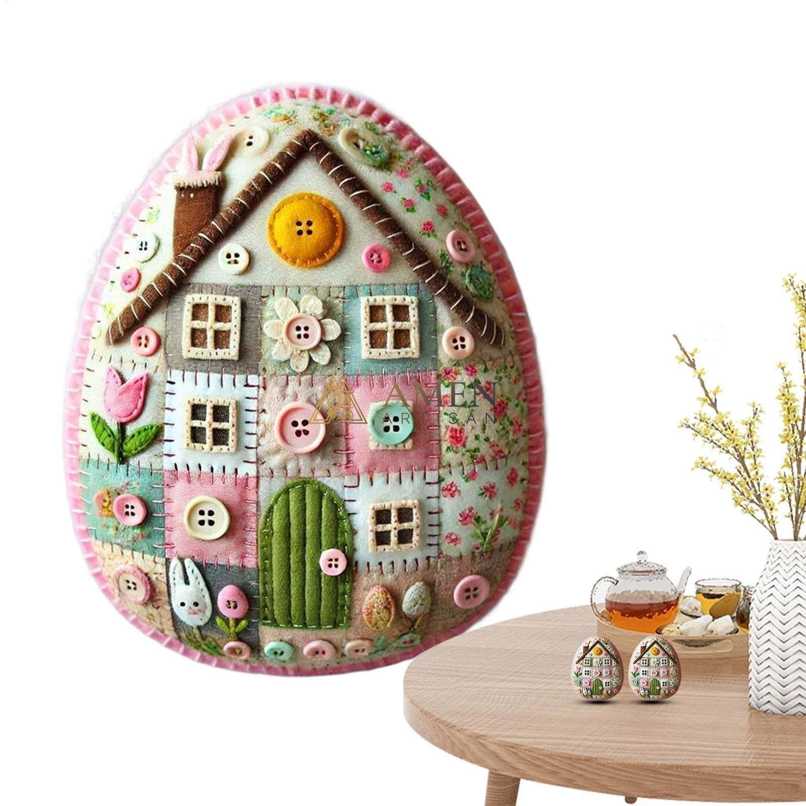 Easter Felt Egg Ornaments Amen Artisan - Image 12