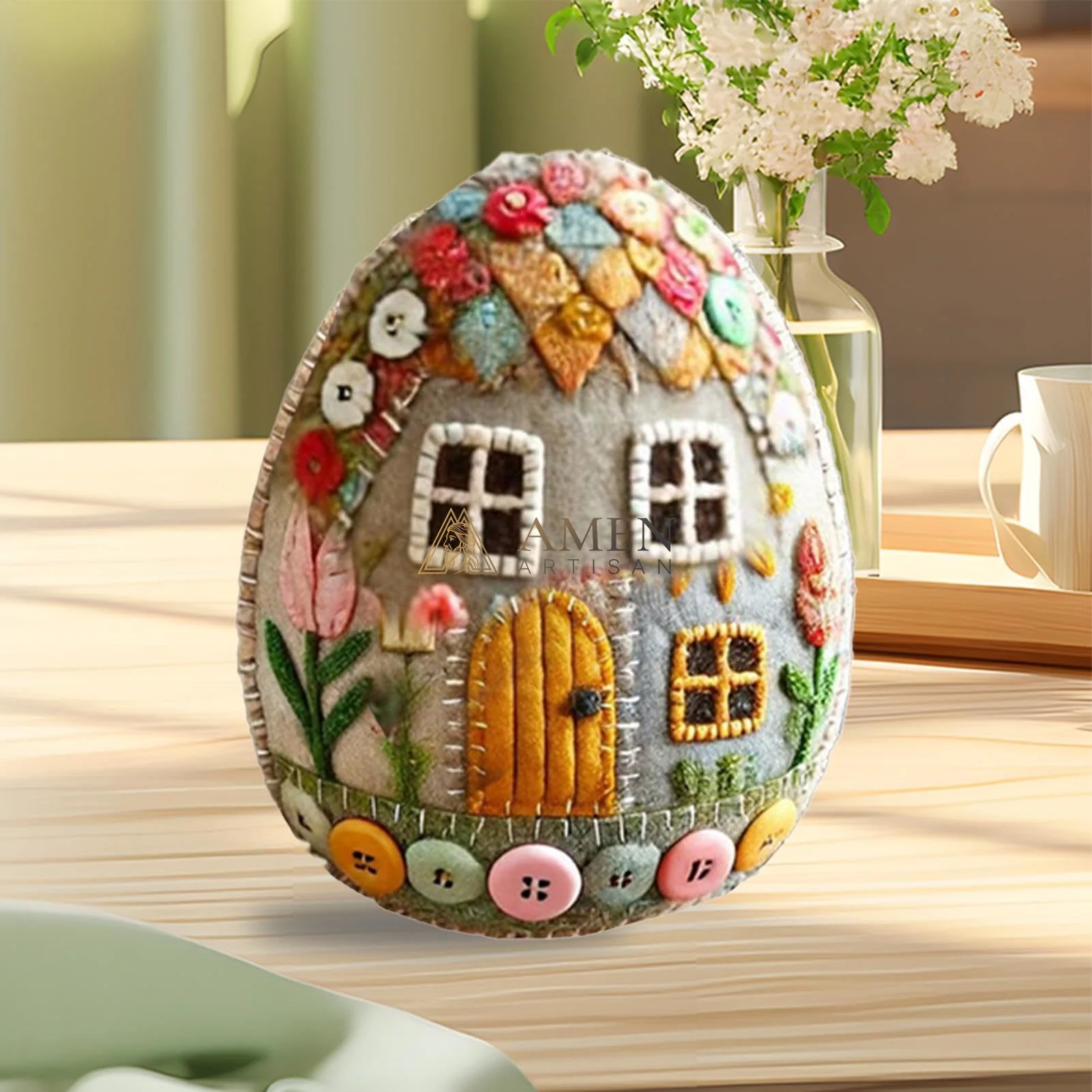 Easter Felt Egg Ornaments Amen Artisan - Image 14
