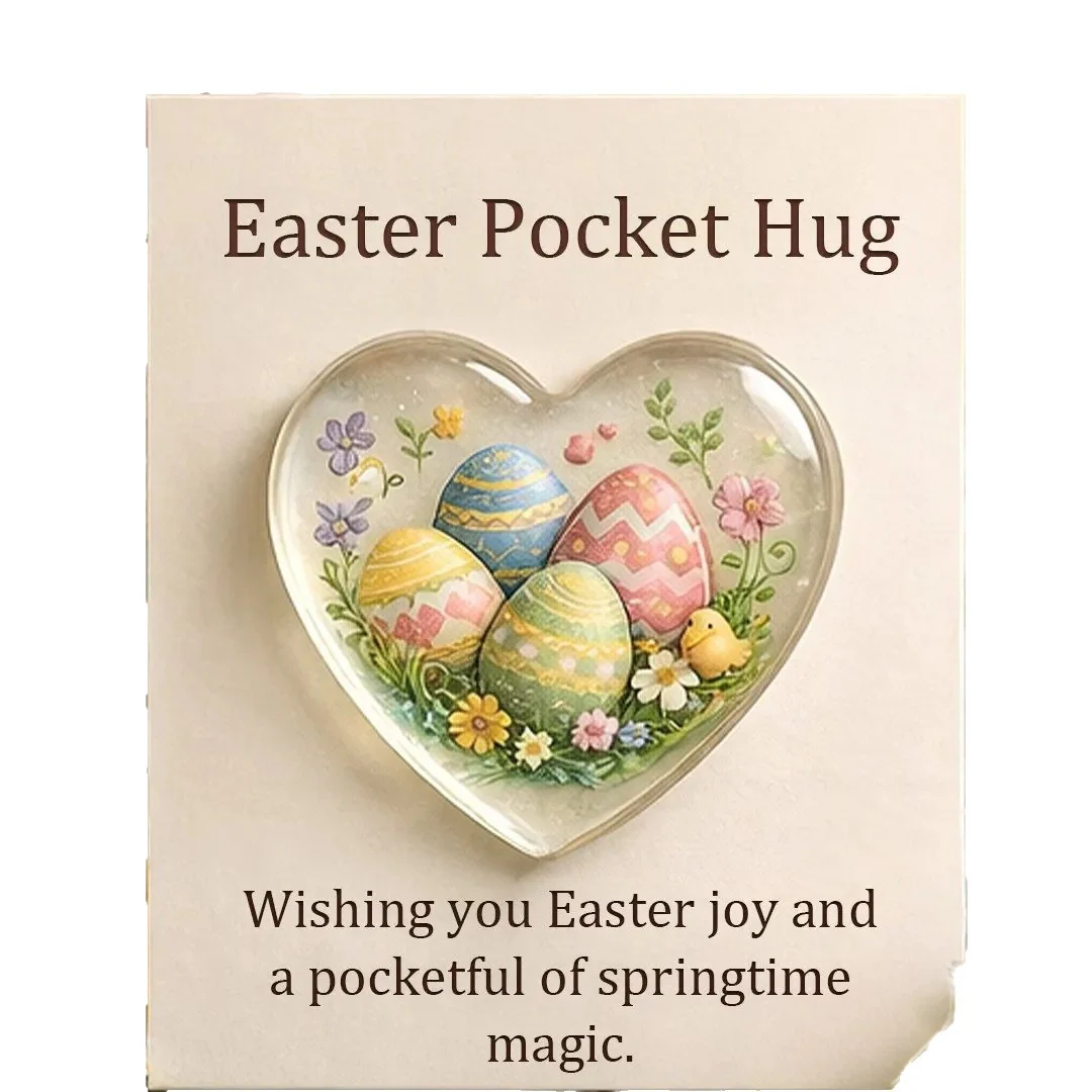 Easter Pocket Hug Mini Figurine  Amen Artisan - Image 5