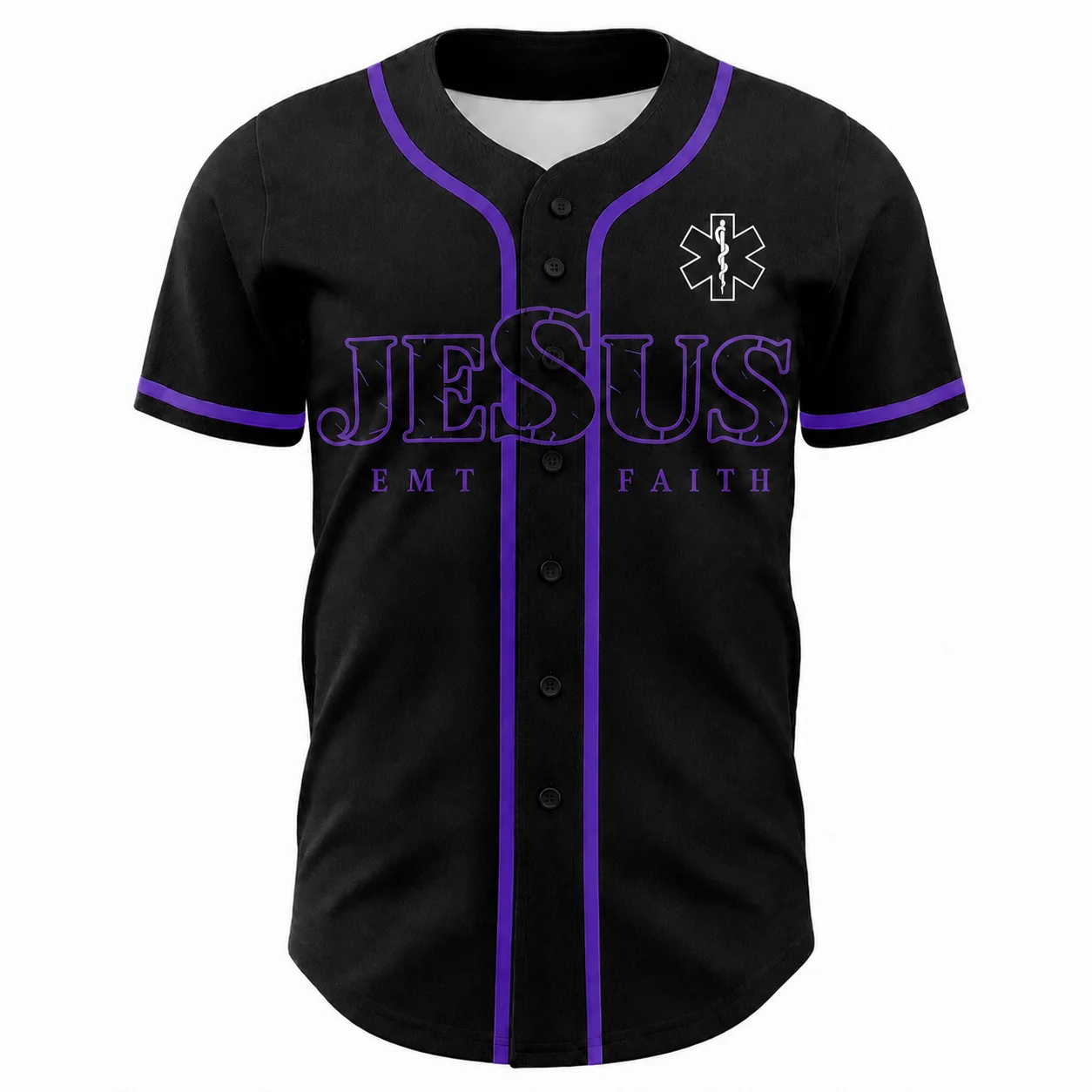 Faith on Every Call EMT T-Shirt — Faith, Service & Courage - Image 7