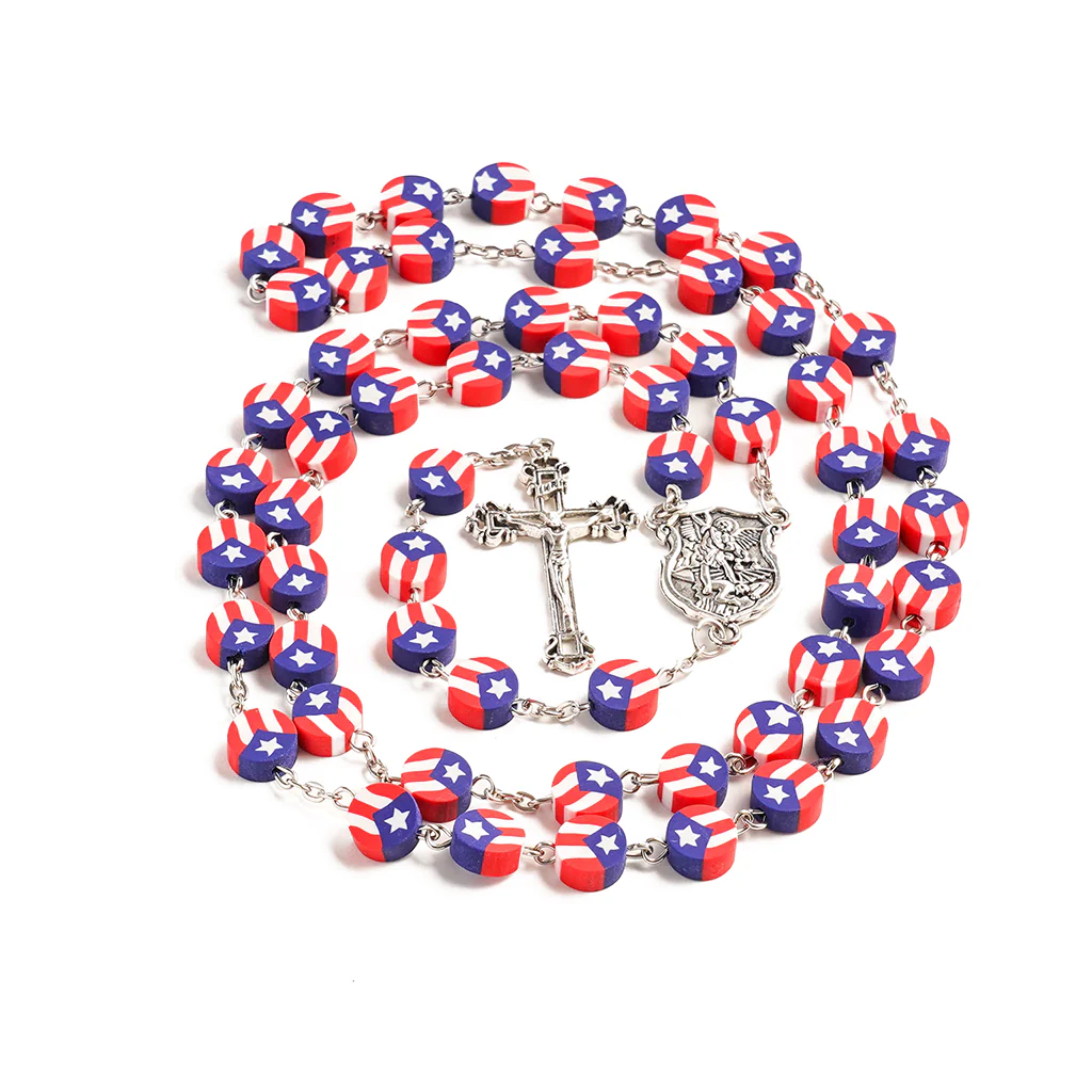 St. Michael Puerto Rico Rosary – Faith, Protection & Heritage |  Amen Artisan - Image 3