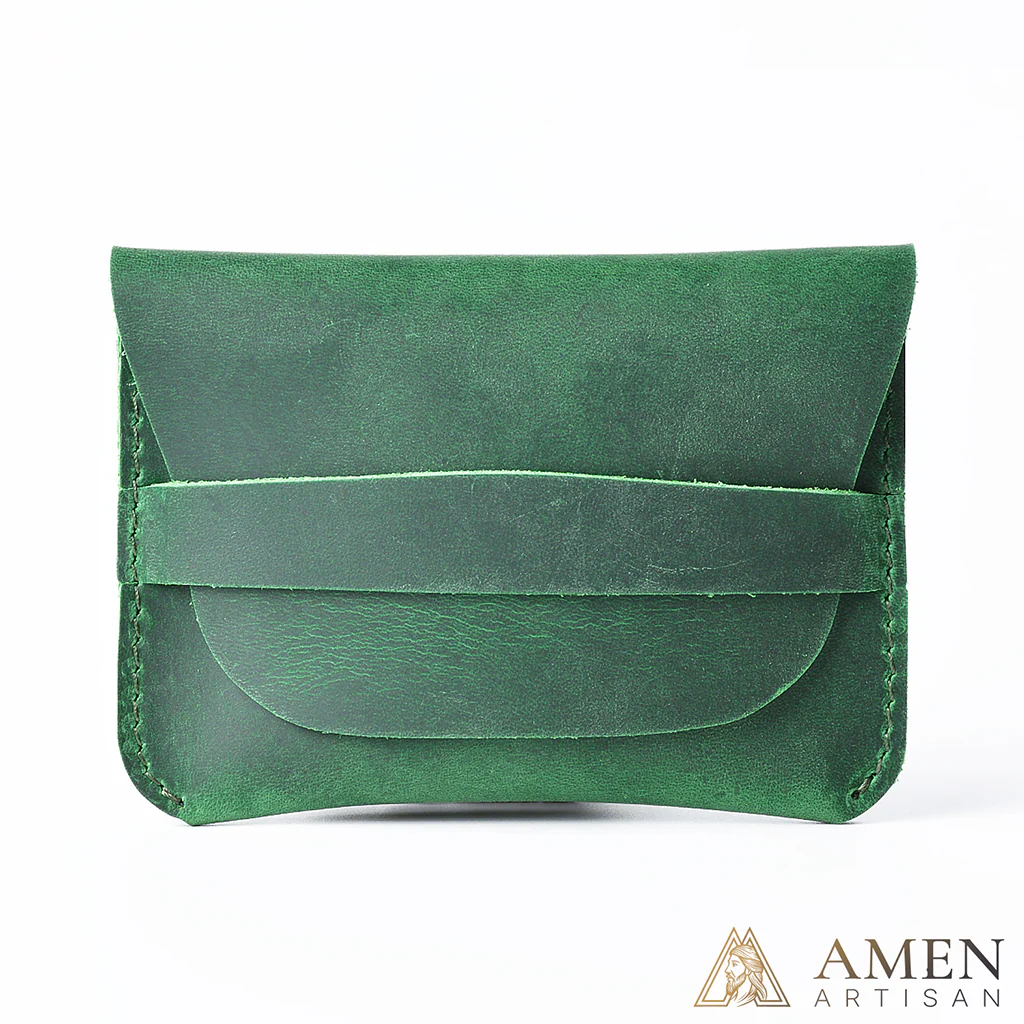 Genuine Leather Rosary Pouch – Crazy Horse Leather Prayer Beads Case - Image 5