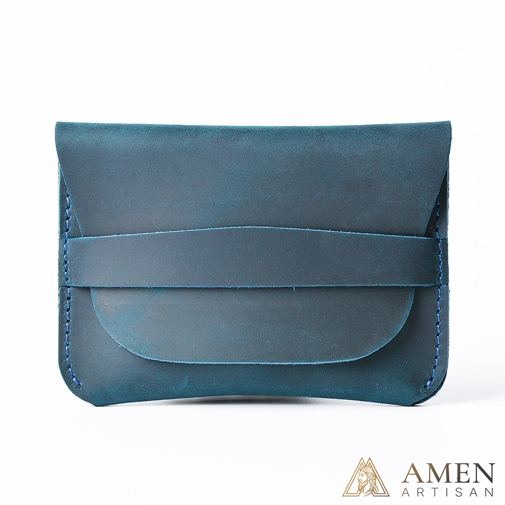 Genuine Leather Rosary Pouch – Crazy Horse Leather Prayer Beads Case - Image 6
