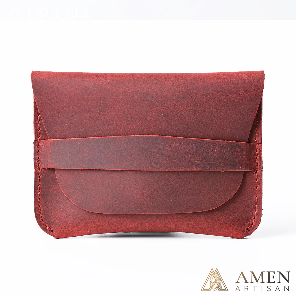 Genuine Leather Rosary Pouch – Crazy Horse Leather Prayer Beads Case - Image 7