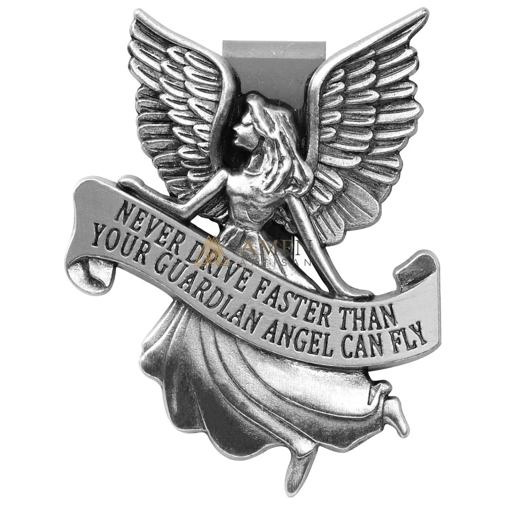 Guardian Angel Car Visor Clip Amen Artisan - Image 7