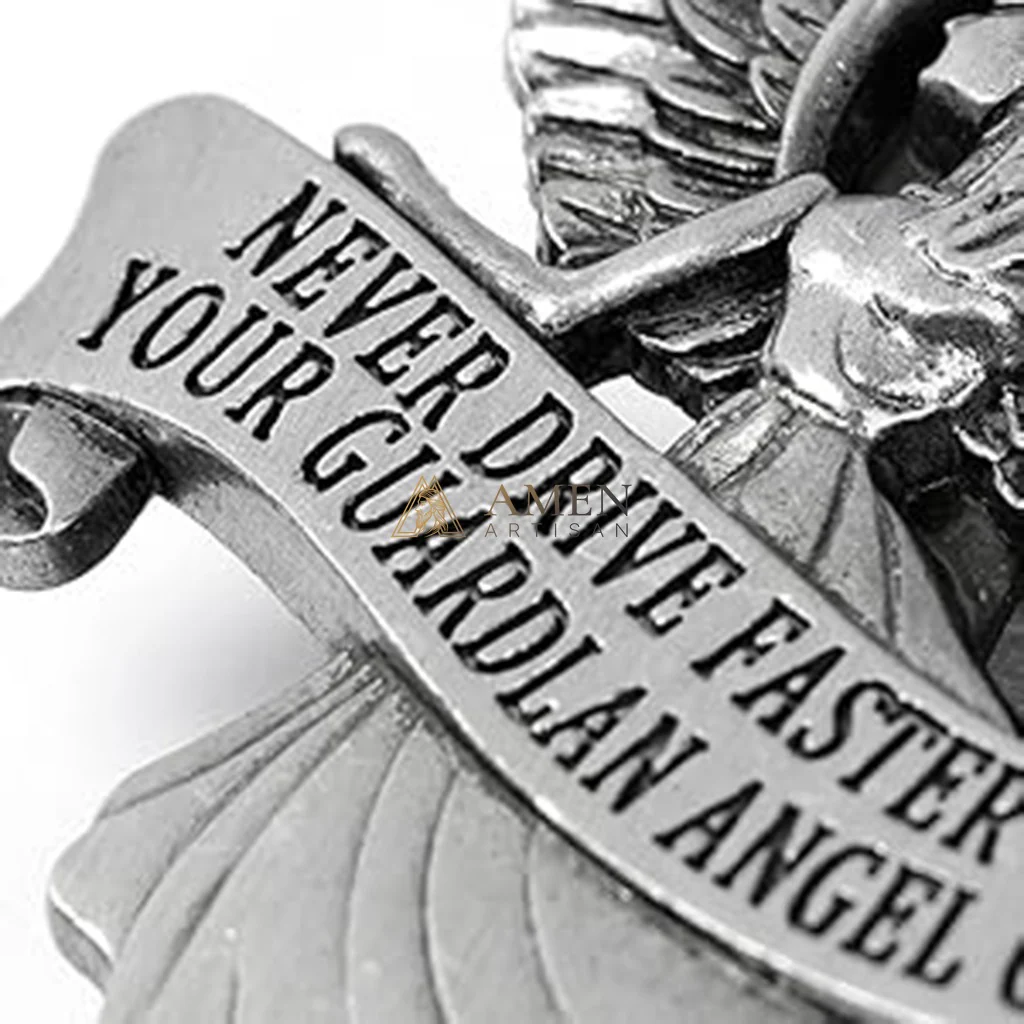 Guardian Angel Car Visor Clip Amen Artisan - Image 8