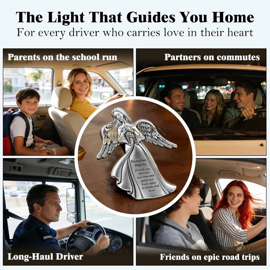 Guardian Angel Car Visor Clip Amen Artisan - Image 7