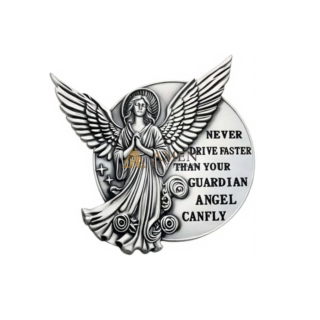 Guardian Angel Car Visor Clip Collection Amen Artisan - Image 2