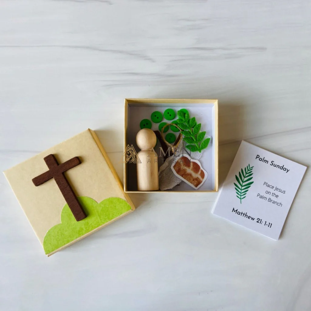 Handcrafted Easter Holy Week Box Gift Set Amen Artisan - Image 10