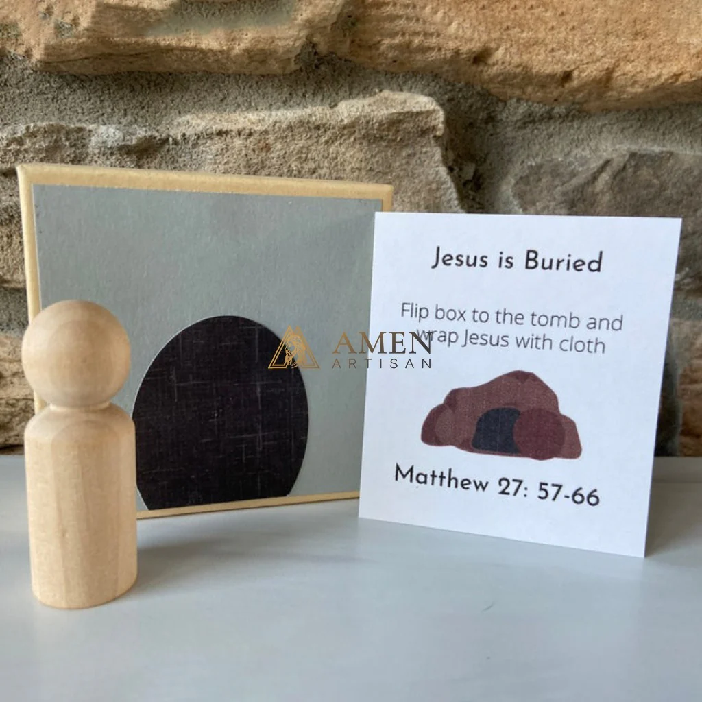 Handcrafted Easter Holy Week Box Gift Set Amen Artisan - Image 5