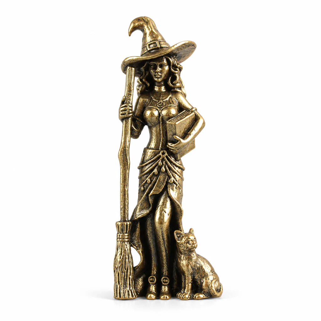Handcrafted Solid Brass Guardian Angel Figurine - Protection, Peace & Blessing | Amen Artisan - Image 19