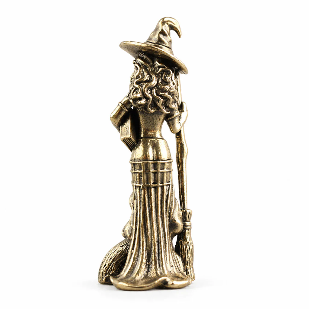 Handcrafted Solid Brass Guardian Angel Figurine - Protection, Peace & Blessing | Amen Artisan - Image 20