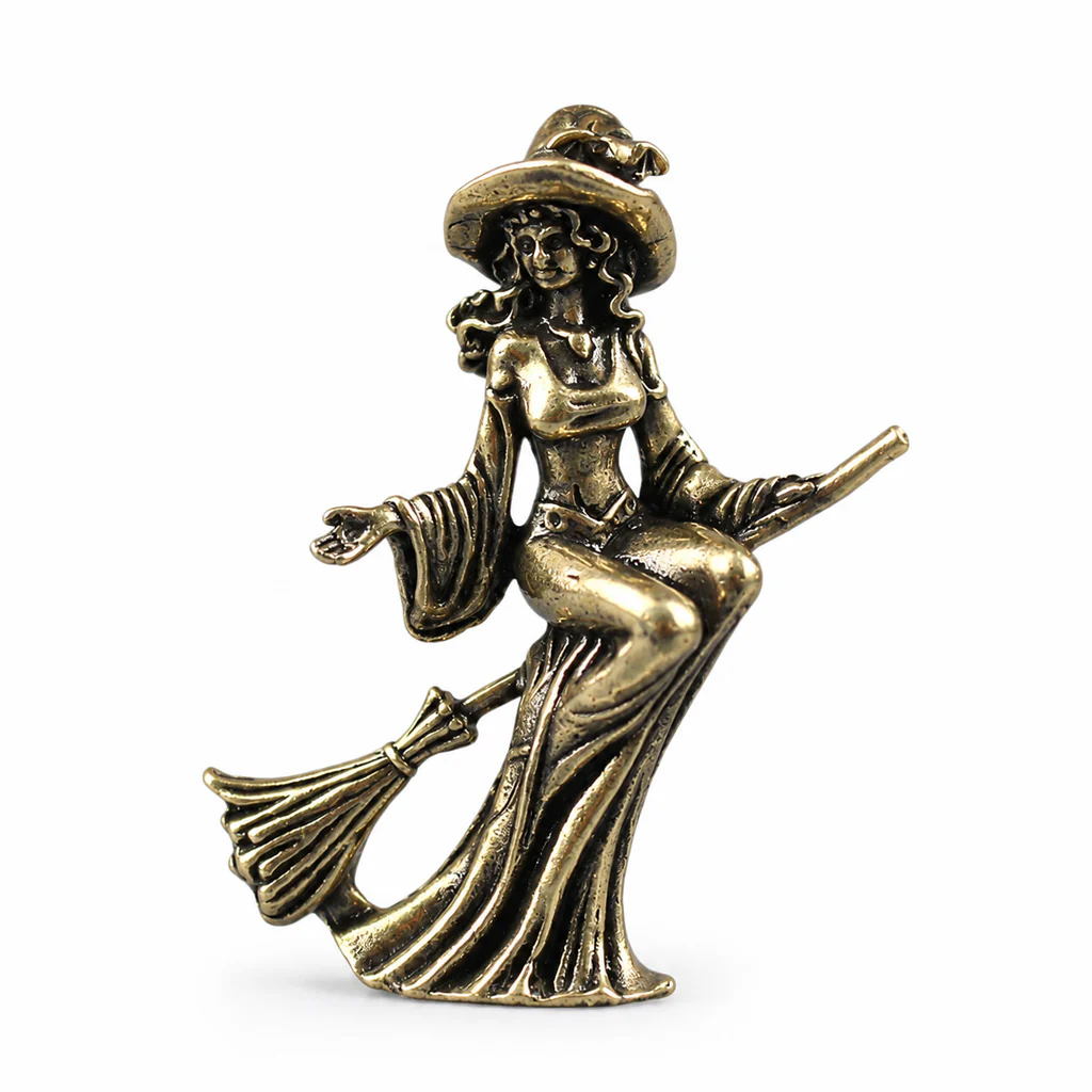 Handcrafted Solid Brass Guardian Angel Figurine - Protection, Peace & Blessing | Amen Artisan - Image 21