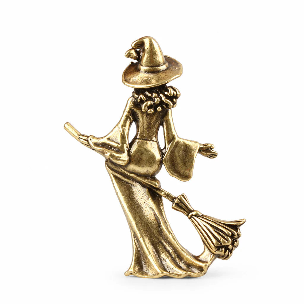 Handcrafted Solid Brass Guardian Angel Figurine - Protection, Peace & Blessing | Amen Artisan - Image 22