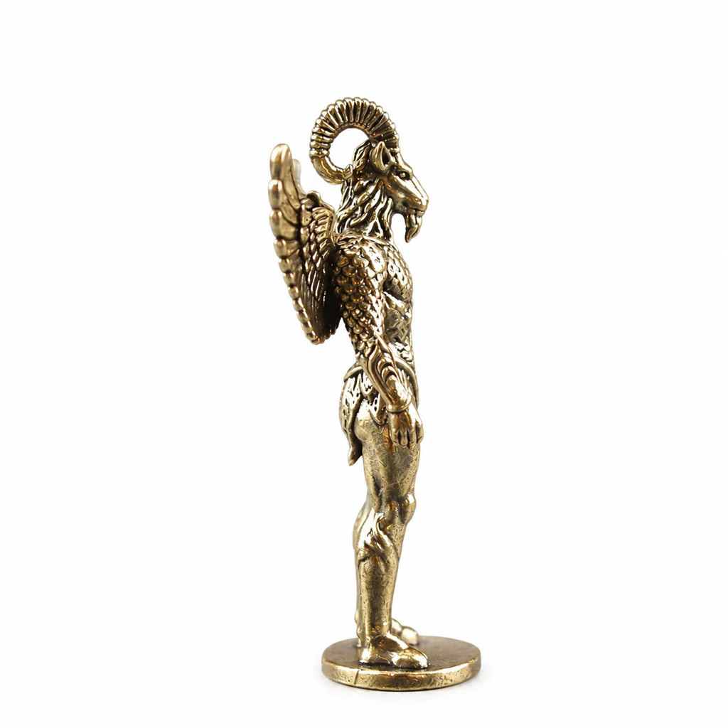 Handcrafted Solid Brass Guardian Angel Figurine - Protection, Peace & Blessing | Amen Artisan - Image 30