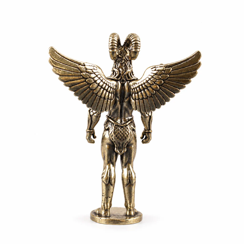 Handcrafted Solid Brass Guardian Angel Figurine - Protection, Peace & Blessing | Amen Artisan - Image 31