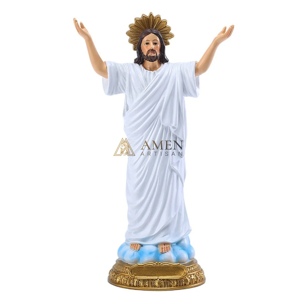 Jesus Christ Statue Amen Artisan - Image 5