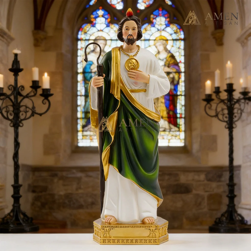Jesus Christ Statue Amen Artisan - Image 2