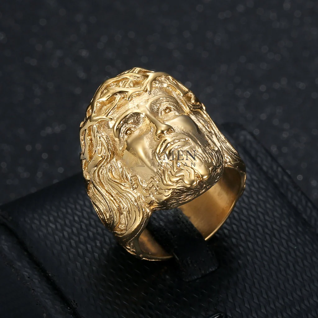 Jesus Crown of Thorns Ring Amen Artisan - Image 6