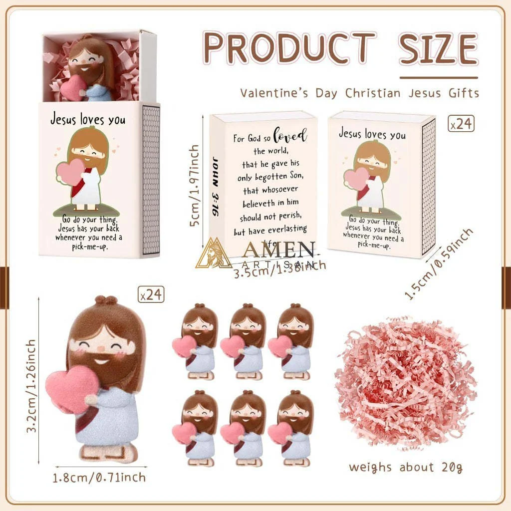Jesus Doll Matchbox Gift Set Amen Artisan - Image 11