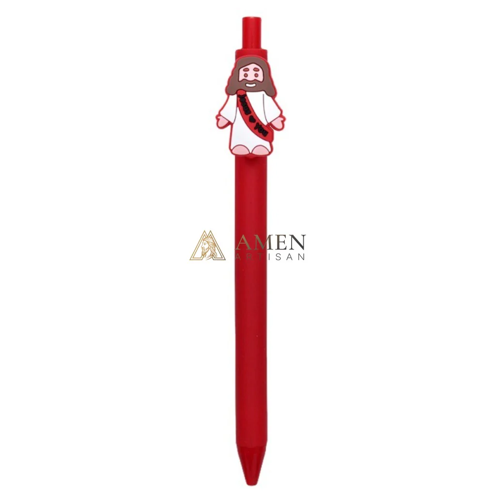 Jesus Doll Retractable Ballpoint Pen  Amen Artisan - Image 10
