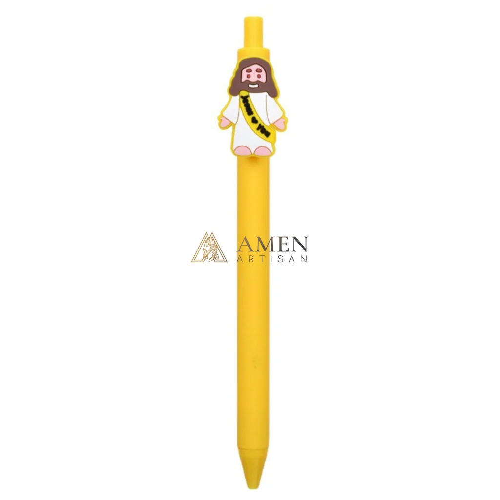 Jesus Doll Retractable Ballpoint Pen  Amen Artisan - Image 5