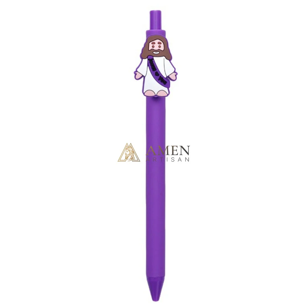 Jesus Doll Retractable Ballpoint Pen  Amen Artisan - Image 8
