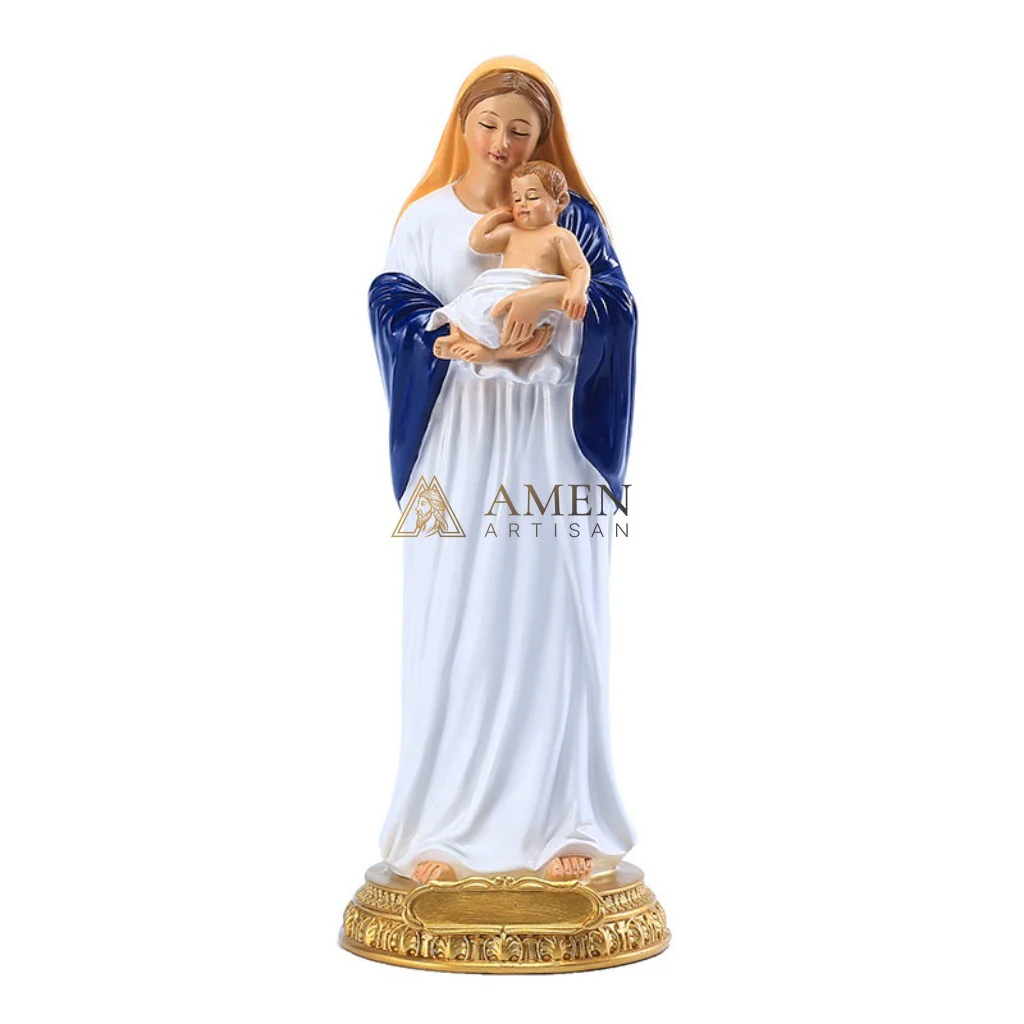 Madonna and Child Statue Amen Artisan - Image 5