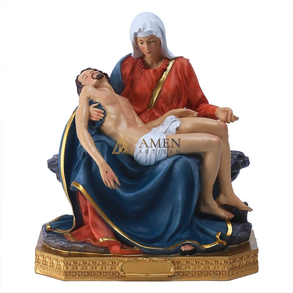 Mary with Jesus Pieta Statue  Amen Artisan - Image 5