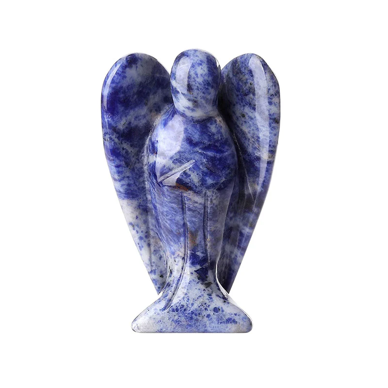 Hand-Carved Crystal Angel Frame – Peace, Guidance & Protection |  Amen Artisan - Image 17