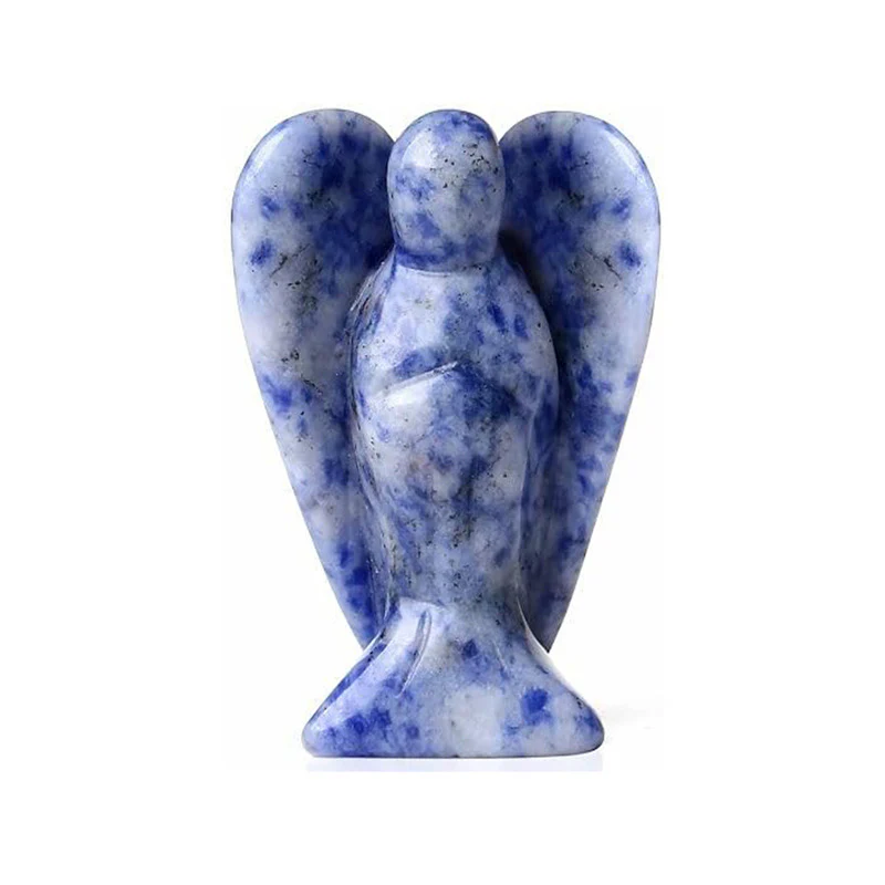 Hand-Carved Crystal Angel Frame – Peace, Guidance & Protection |  Amen Artisan - Image 23